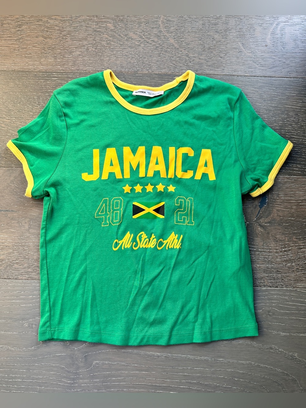 Bershka Jamaica Graphic Tee
